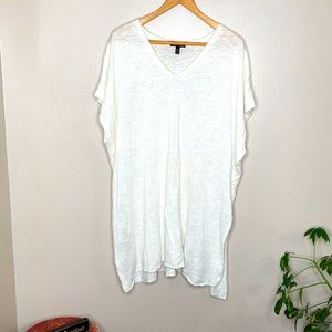 Eileen Fisher Linen/Cotton Beach Coverup